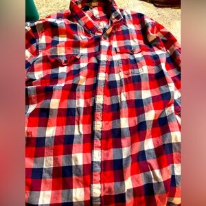 Lands Ends Men’s Button Down Shirt